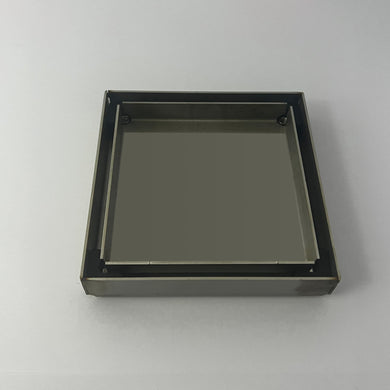 Easy Tile Waste Top & Insert - Stainless Steel